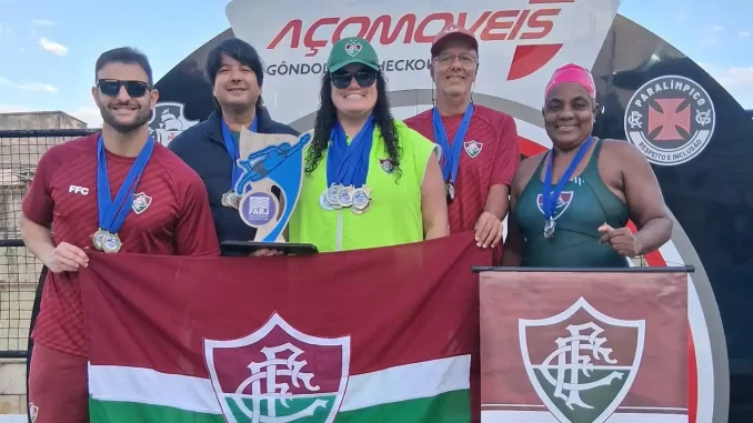Fluminense garantiu 58 medalhas no Circuito Master de Natação