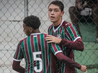 Sub-15 do Fluminense venceu o Gama-DF pela Copa do Brasil