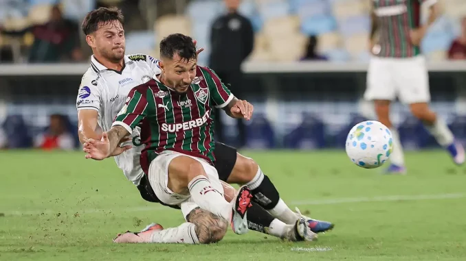 Lucho Acosta fez o segundo gol do Fluminense contra o Operário-PR