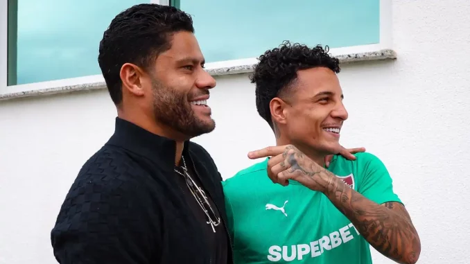 Hulk elogiou as instalações do CT Carlos Castilho