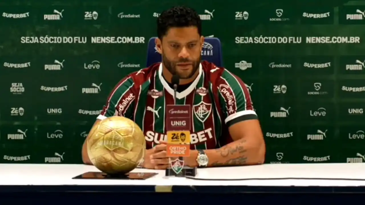 Ao vivo: Assista à primeira coletiva de Hulk pelo Fluminense