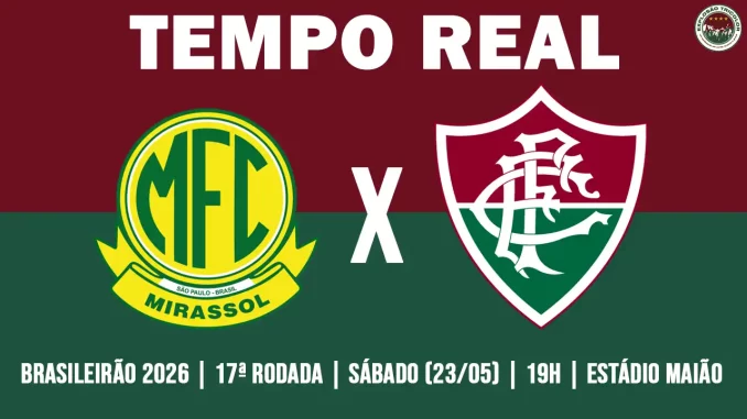 Fluminense x Mirassol ao vivo: tempo real do jogo pelo Brasileirão