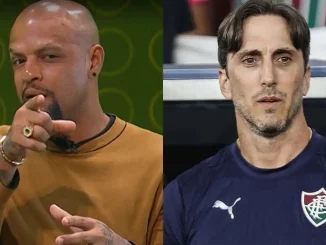 Felipe Melo criticou análise de Zubeldía sobre a atuação do Fluminense contra o Rivadavia