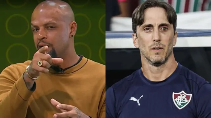 Felipe Melo criticou análise de Zubeldía sobre a atuação do Fluminense contra o Rivadavia
