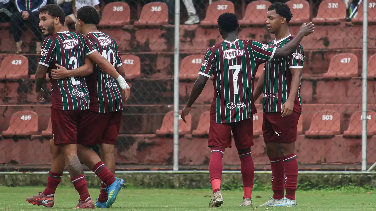 Fluminense goleou o Juventude pelo Brasileirão Sub-20