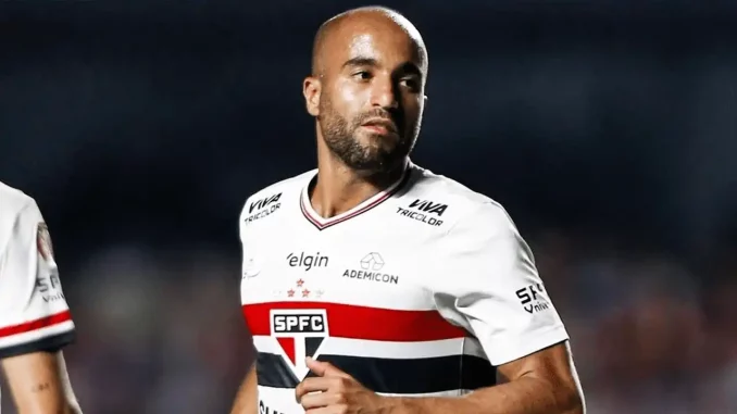Lucas é uma das baixas do São Paulo para enfrentar o Fluminense