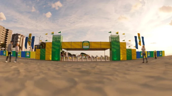 Copacabana terá arena gratuita para a Copa do Mundo 2026