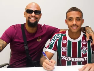 Davi Melo teve o contrato renovado pelo Fluminense