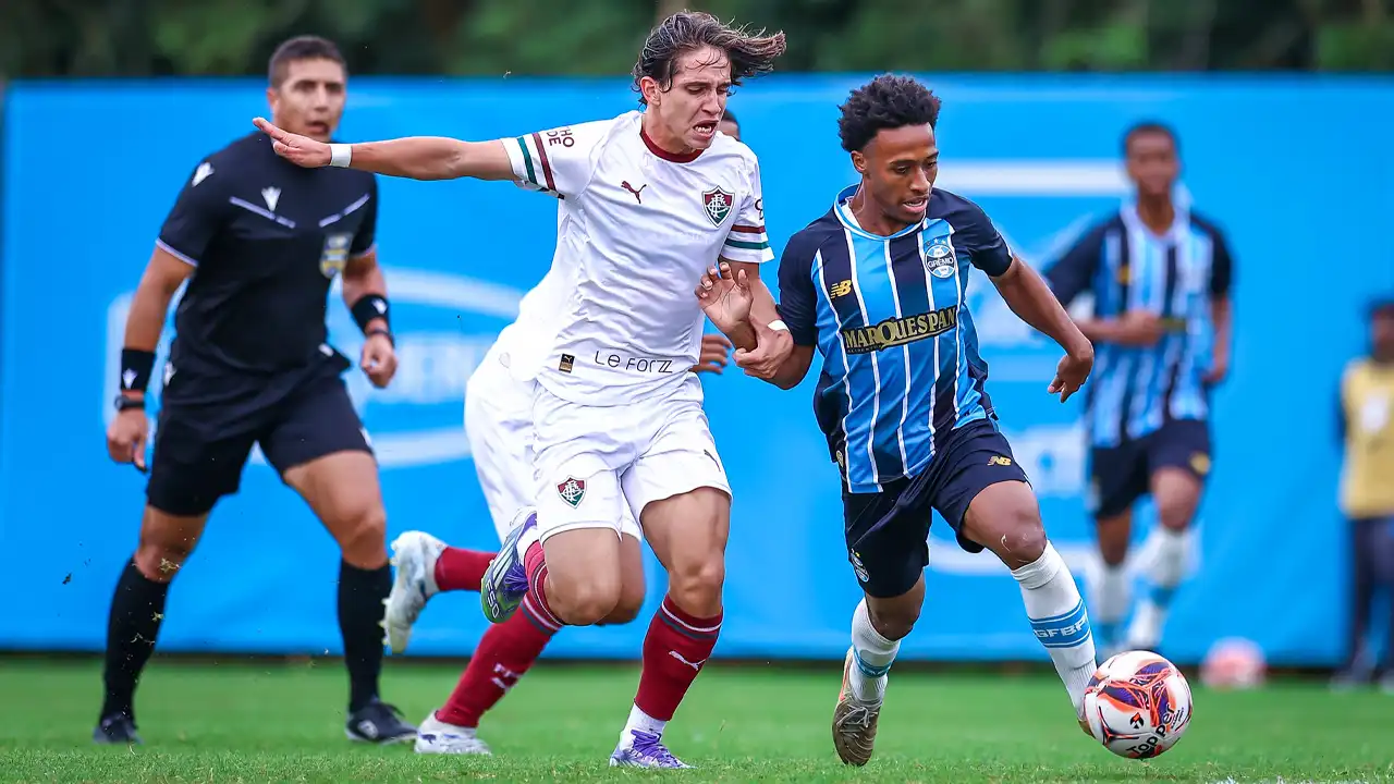 Fluminense goleia Grêmio no Brasileirão Sub-20