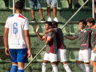 Fluminense goleou o Fortaleza e segue na liderança do Brasileirão Sub-17