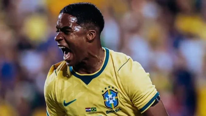 Endrick pode ser uma das novidades do Brasil contra o Haiti