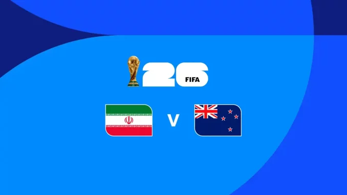 Irã x Nova Zelândia pela primeira rodada da Copa do Mundo