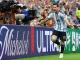 Messi fez os dois gols da Argentina sobre a Áustria
