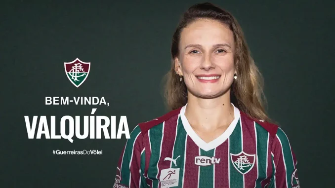 Valquíria reforça o time feminino de vôlei do Fluminense