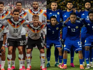 Alemanha x Curaçao pela Copa do Mundo 2026