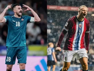 Iraque x Noruega pela Copa do Mundo 2026