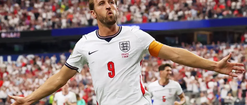 Inglaterra venceu a Croácia por 4 a 2