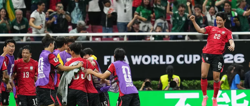 Coreia do Sul vence a Tchéquia de virada na Copa