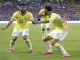 Lucas Paquetá e Matheus Cunha comemoram gol do Brasil sobre a Escócia, em Miami, pela Copa do Mundo Créditos: Rafael Ribeiro/CBF