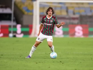 Ruan Sales fez a sua estreia pelo time profissional do Fluminense