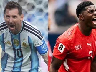 Argentina x Suíça pela Copa do Mundo 2026