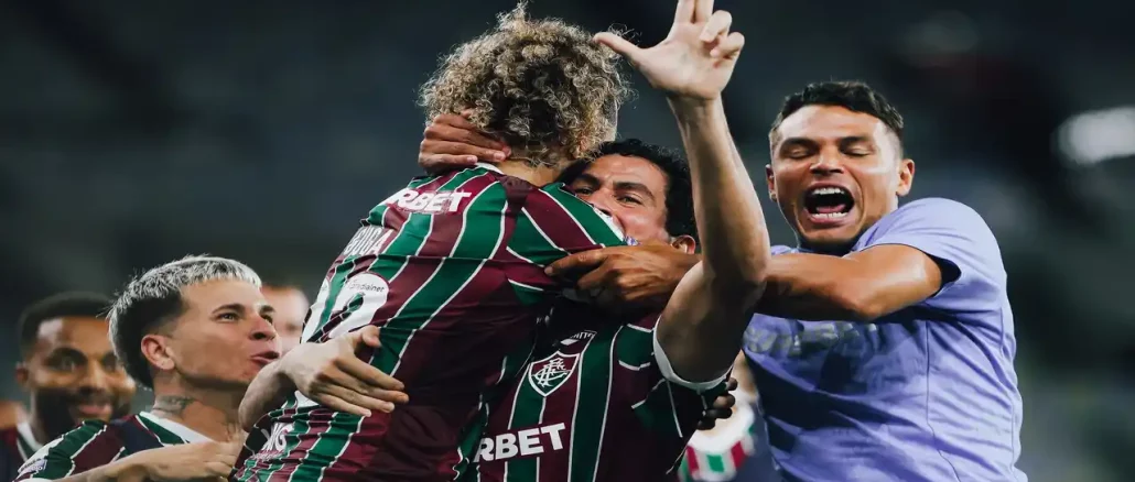 Vinicius Toledo exalta a virada histórica do Fluminense sobre o Palmeiras por 3 a 2. Time acordou com Marcão e agora foca na Libertadores.