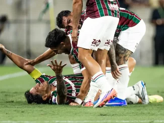Germán Cano decretou a vitória do Fluminense sobre o Palmeiras