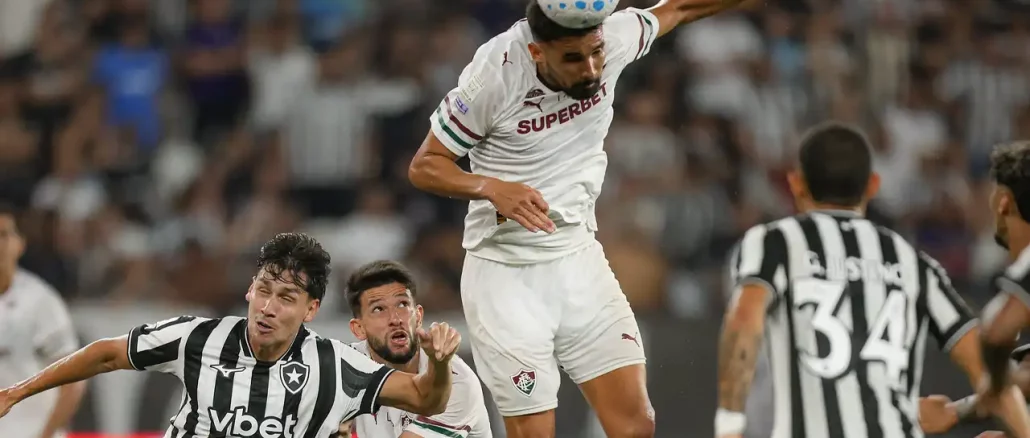 Ignácio fez o gol de empate do Fluminense contra o Botafogo
