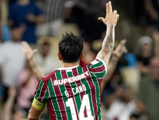 Germán Cano foi o herói do Fluminense na vitória sobre o Palmeiras