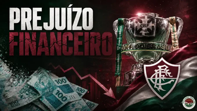 Fluminense teve prejuízo milionário com a queda nas oitavas de final da Copa do Brasil