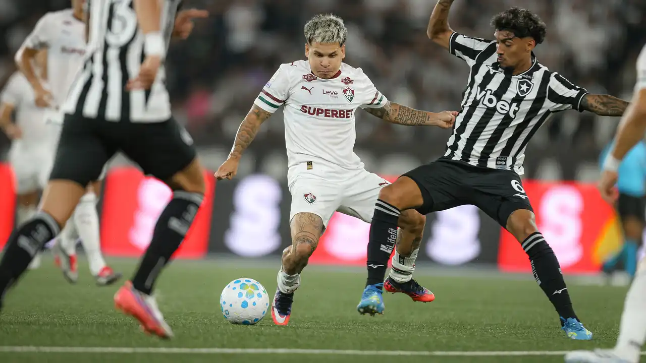Soteldo foi um dos destaques do Fluminense contra o Botafogo
