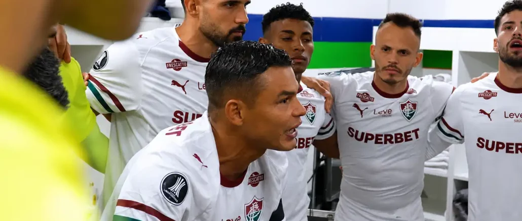 Thiago Silva fez um discurso emocionante antes do jogo contra o Rivadavia