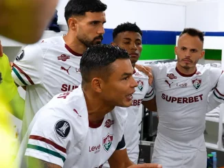 Thiago Silva fez um discurso emocionante antes do jogo contra o Rivadavia
