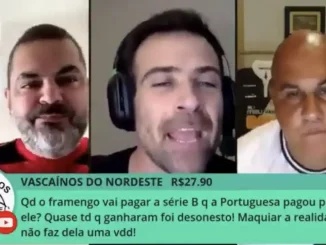 Influenciador do Vasco, Zé Colméia, viraliza com teoria conspiratória afirmando que, após lambança própria, o Flamengo articulou com o presidente da Portuguesa para que o clube paulista escalasse jogador irregular em 2013; Paparazzo nega.