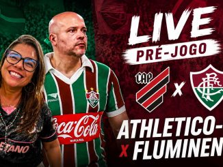 Acompanhe ao vivo a live de Vinicius Toledo e Nina Lessa com a projeção do jogo contra o Athletico-PR, bastidores e atualizações do Fluminense.