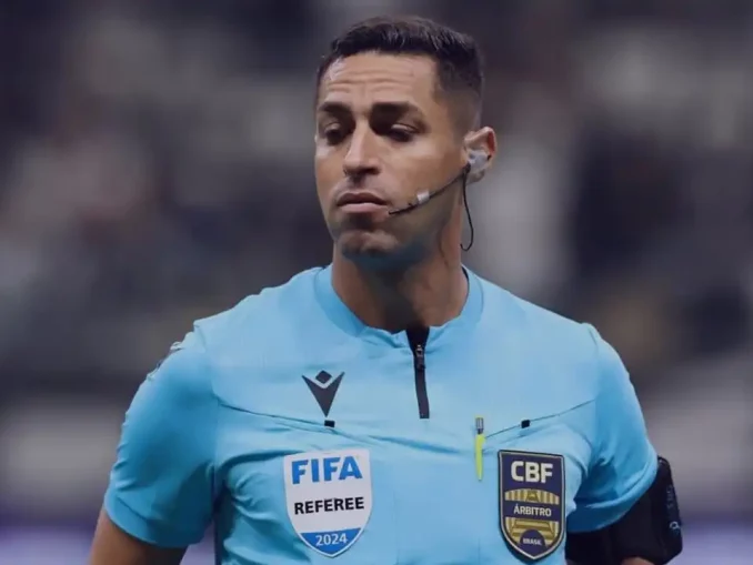 Rodrigo José Pereira de Lima apita Fluminense x Coritiba