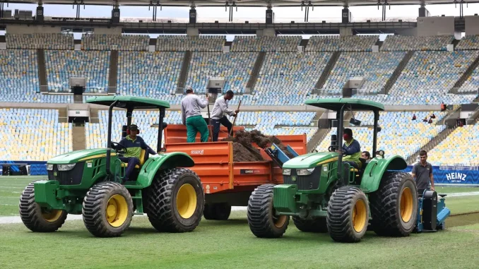 Gramado do Maracanã será completamente trocado