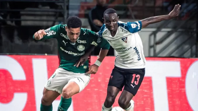 LDU x Palmeiras define o adversário do Fluminense na semifinal da Libertadores
