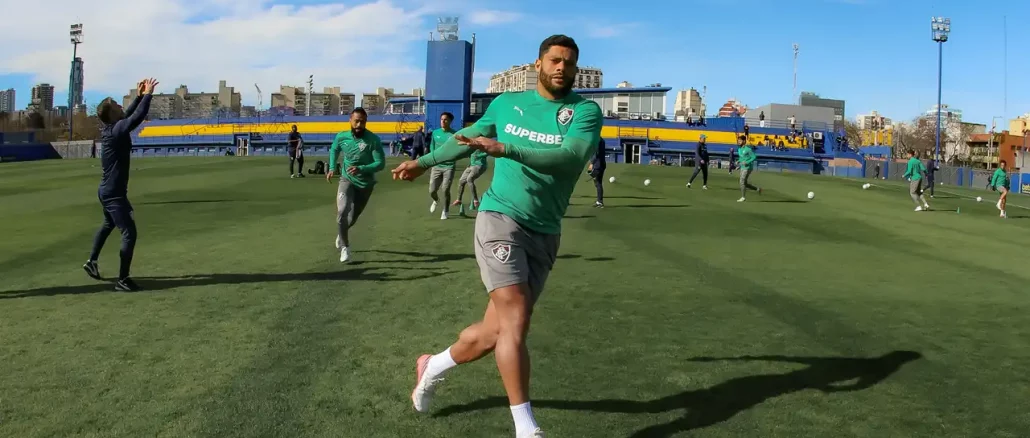 Fluminense encerrou a preparação para enfrentar o Platense