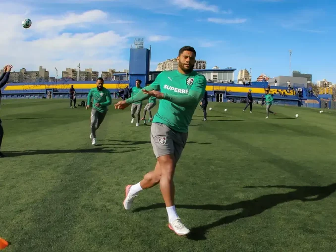 Fluminense encerrou a preparação para enfrentar o Platense