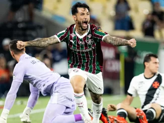 Lucho Acosta marcou o gol da vitória do Fluminense sobre o Vasco