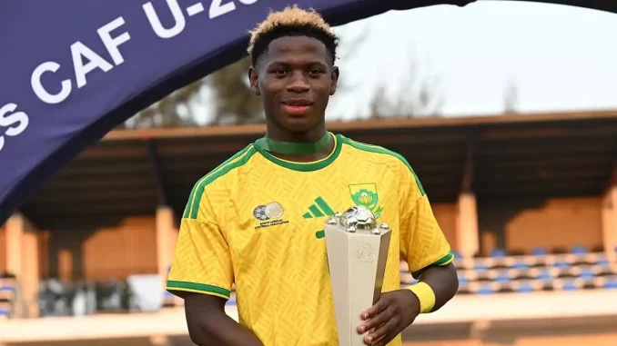 Madiba conquistou título com a Seleção Sul-Africana