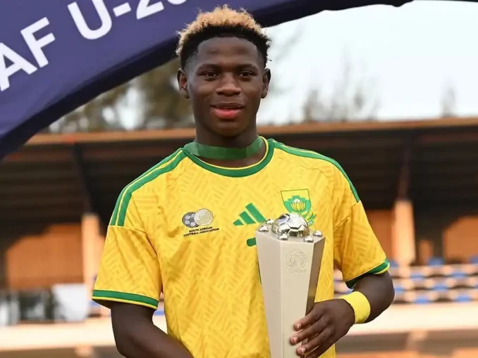 Madiba conquistou título com a Seleção Sul-Africana