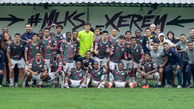 Fluminense venceu o Botafogo e se classificou às quartas de final do Brasileirão Sub-17