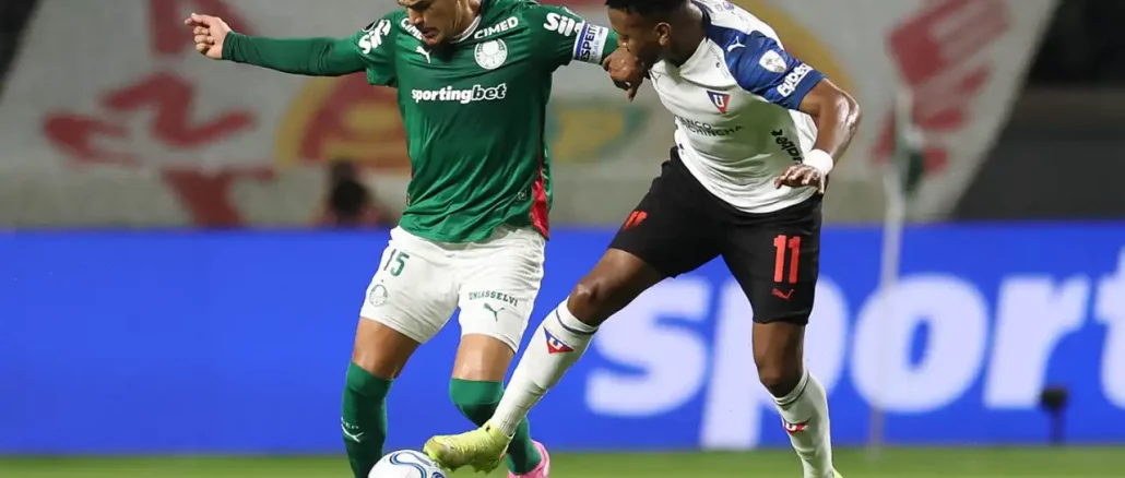 Palmeiras venceu a LDU pelo placar mínimo