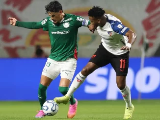 Palmeiras venceu a LDU pelo placar mínimo