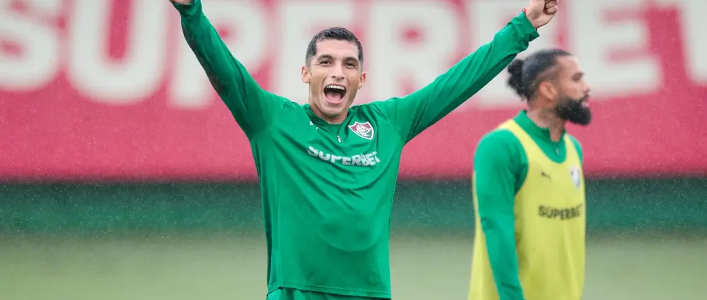 Fluminense treinou na manhã desta quarta-feira no CT Carlos Castilho