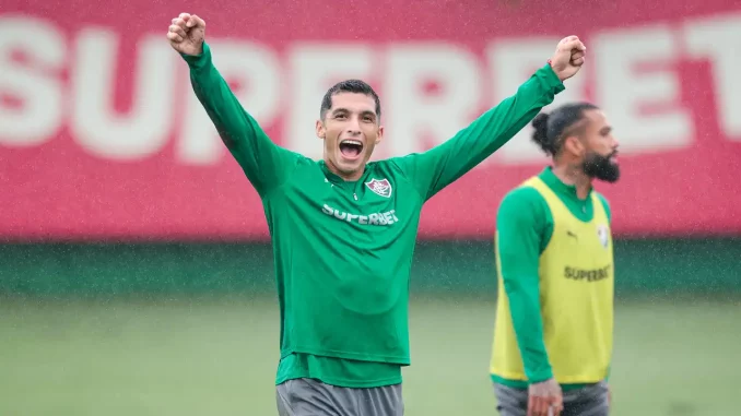 Fluminense treinou na manhã desta quarta-feira no CT Carlos Castilho