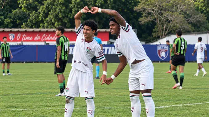 Fluminense venceu o América-MG fora de casa pelo Brasileirão Sub-17