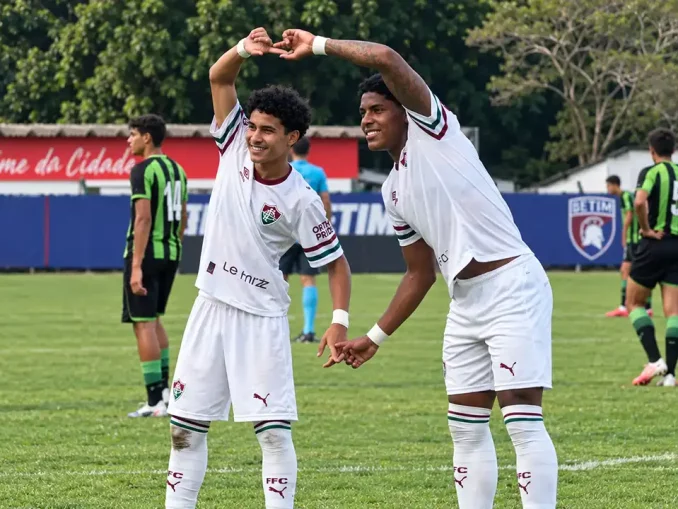 Fluminense venceu o América-MG fora de casa pelo Brasileirão Sub-17